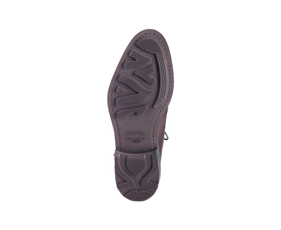 Boots homme Chocolat Grainé - KENT HIGH GOMME COUNTRY