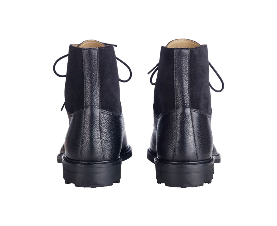 Boots homme Noir Grainé - KENT HIGH GOMME COUNTRY