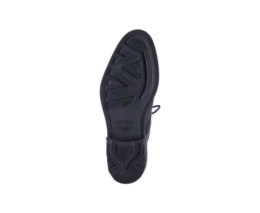 Boots homme Noir Grainé - KENT HIGH GOMME COUNTRY