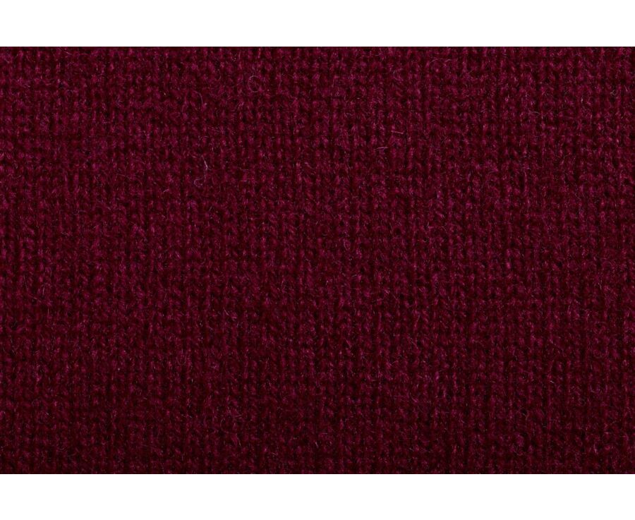 Pull col rond homme laine - Bordeaux - CONAN