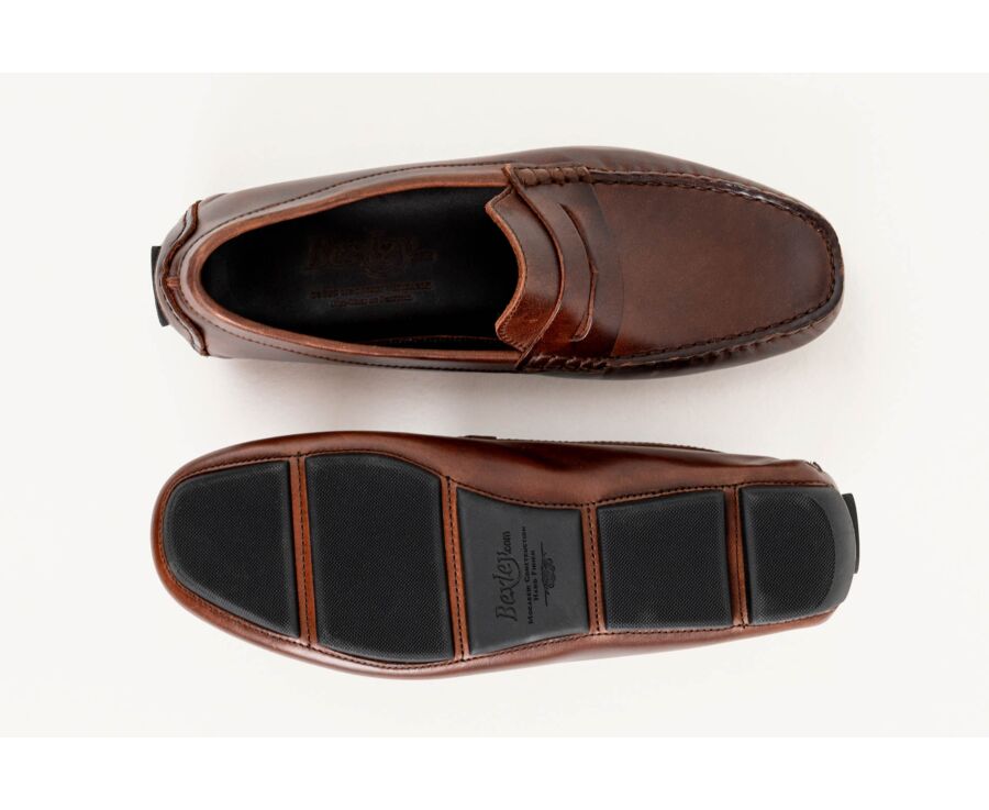Mocassin homme été Chocolat - SEACREST II