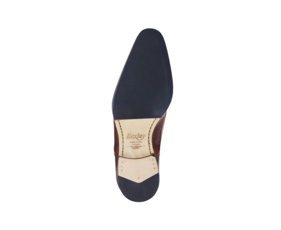 Richelieu homme Cognac patiné - TREMEZZO PATIN