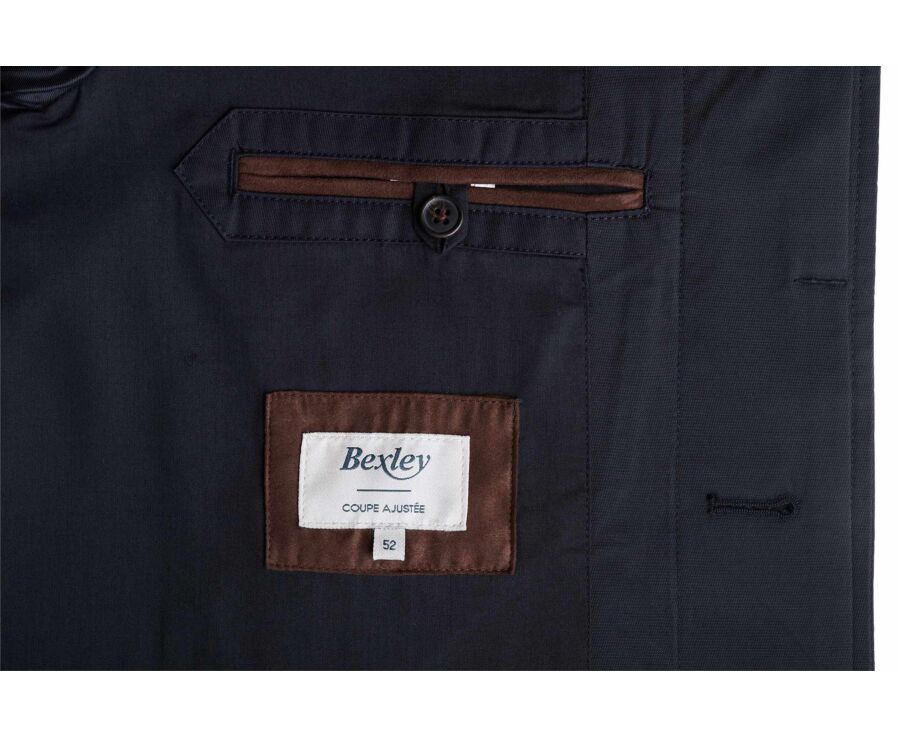 Trench homme noir déperlant - AURÈLE II