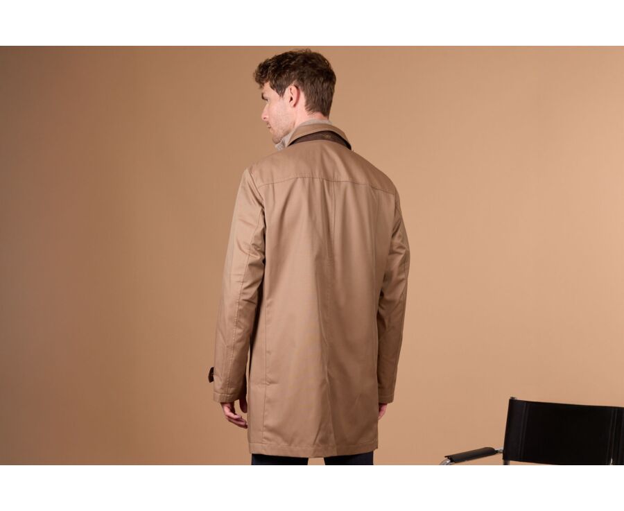 Trench homme Beige Foncé - AURÈLE II