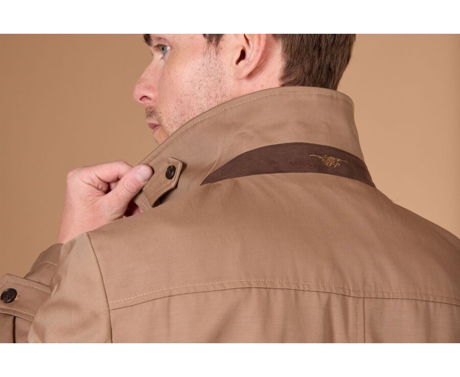 Trench homme Beige Foncé - AURÈLE II