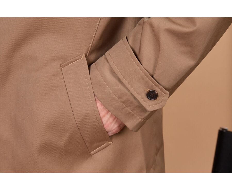 Trench homme Beige Foncé - AURÈLE II