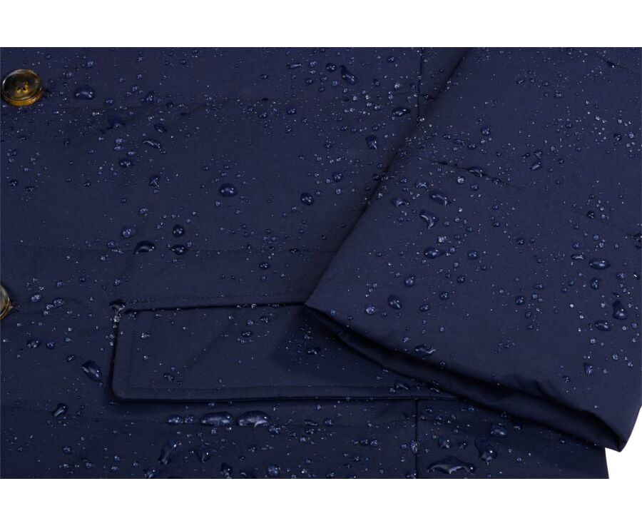 Parka homme navy légère en duvet d'oie - NILSEN