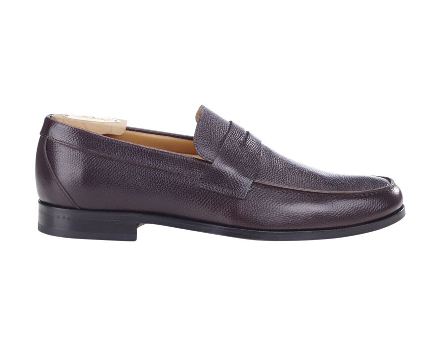 Mocassin homme Chocolat Grainé - DAVIES II