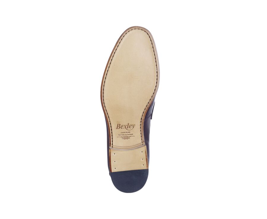 Mocassin homme Chocolat Grainé - DAVIES II