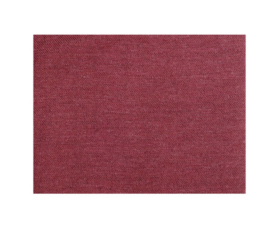 Chemise flanelle Rouge Bordeaux - Poche poitrine - ALEXANDER