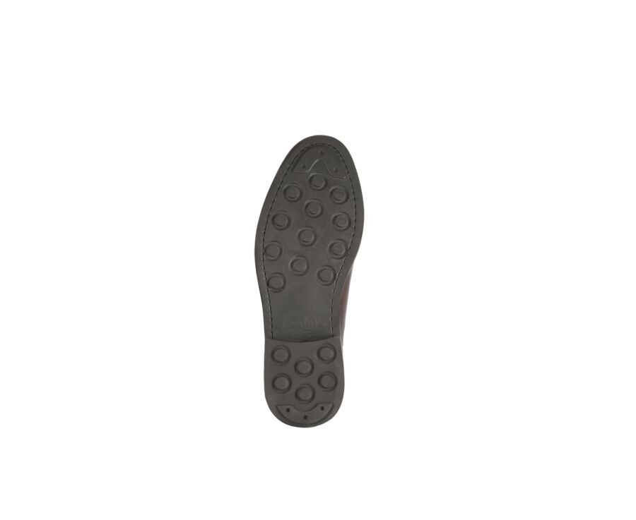 Chelsea boots cuir homme Chocolat - FANGLER GOMME CITY