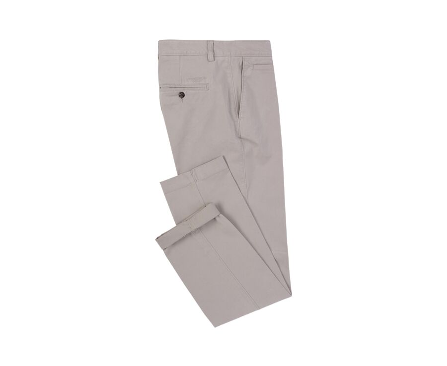 Pantalon chino pour homme Greige Foncé - JERRY II