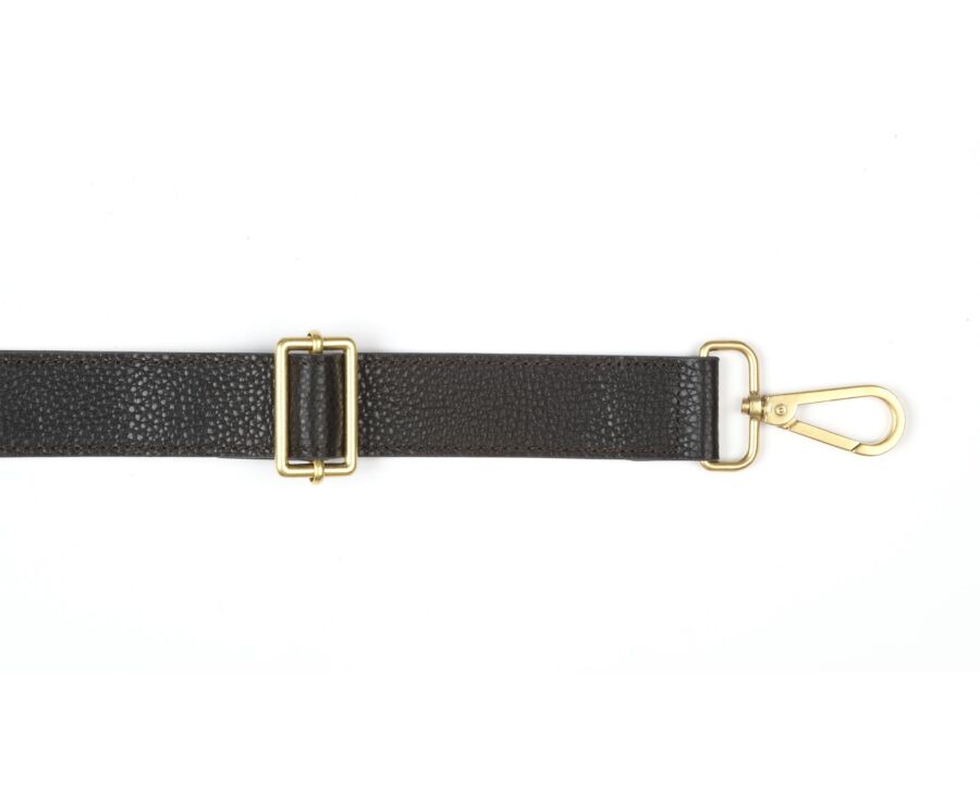 Cartable homme cuir avec bandoulière Chocolat Grainé - KARLINGTON III