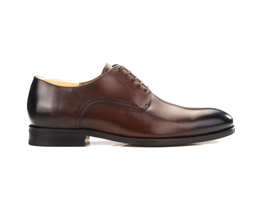 Derby homme Chocolat patiné - PENFORD