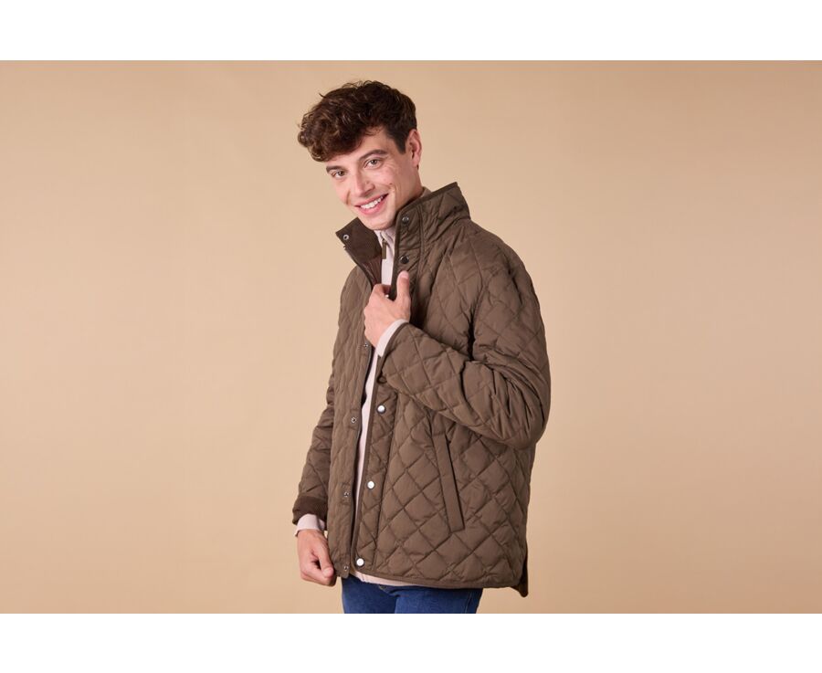 Veste matelassée homme Chocolat - TORSTEN II