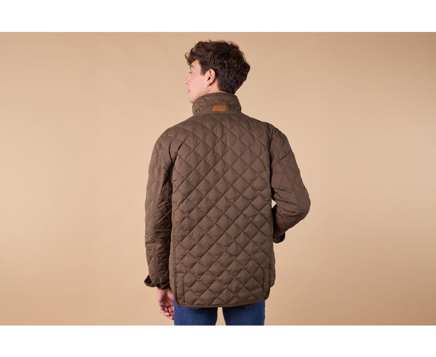 Veste matelassée homme Chocolat - TORSTEN II
