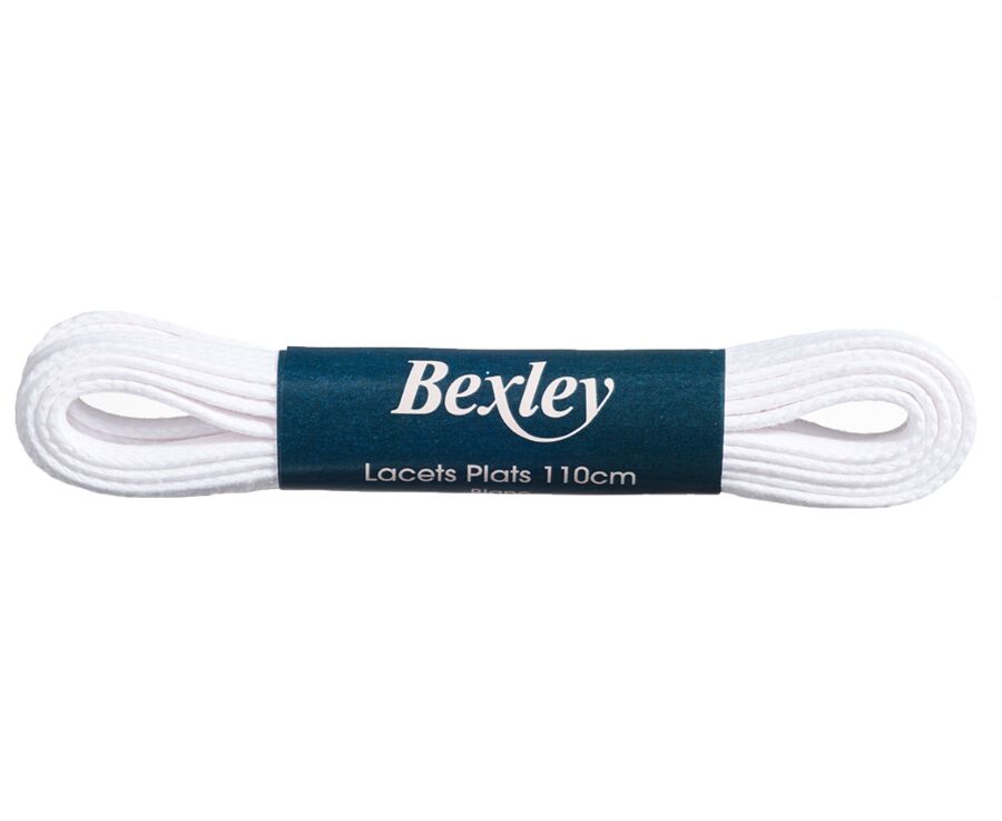 1 paire de lacets blancs pour sneakers