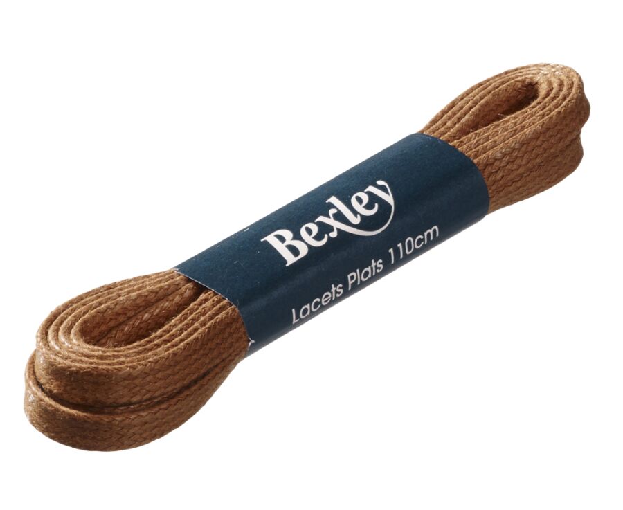 1 paire de lacets Cognac pour sneakers