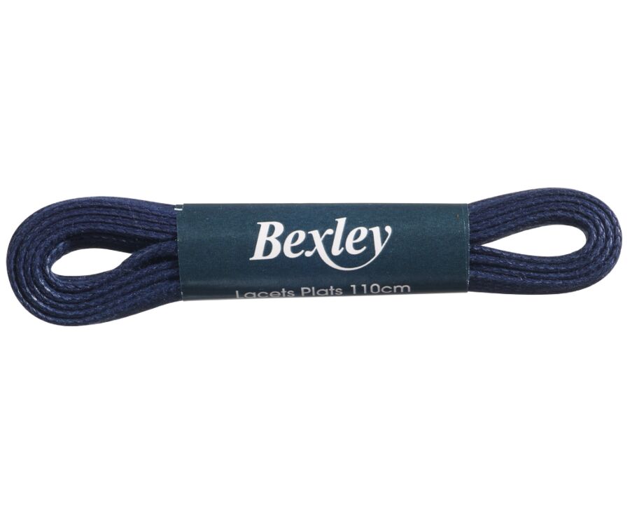 1 paire de lacets Navy pour sneakers