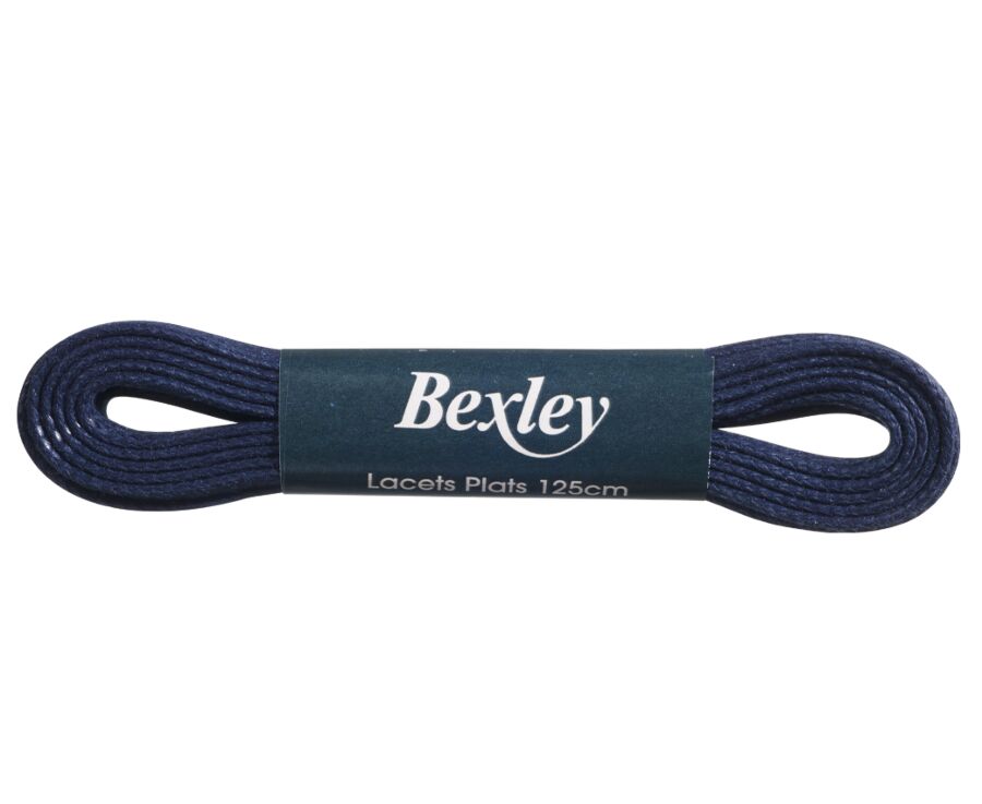 1 paire de lacets Navy pour baskets