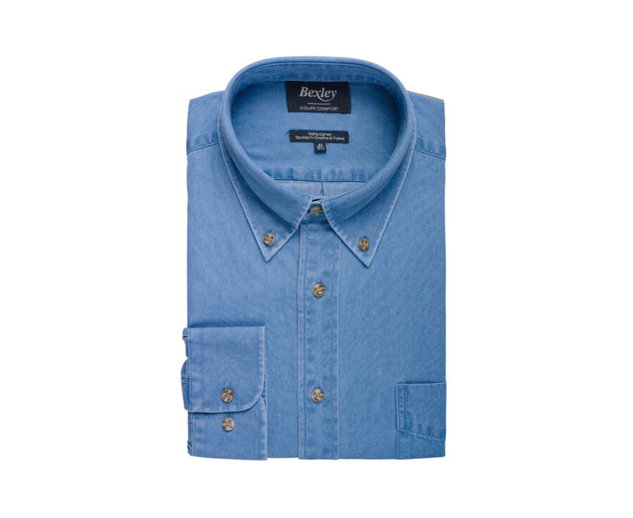 Chemise en jean Denim clair - CHESTON