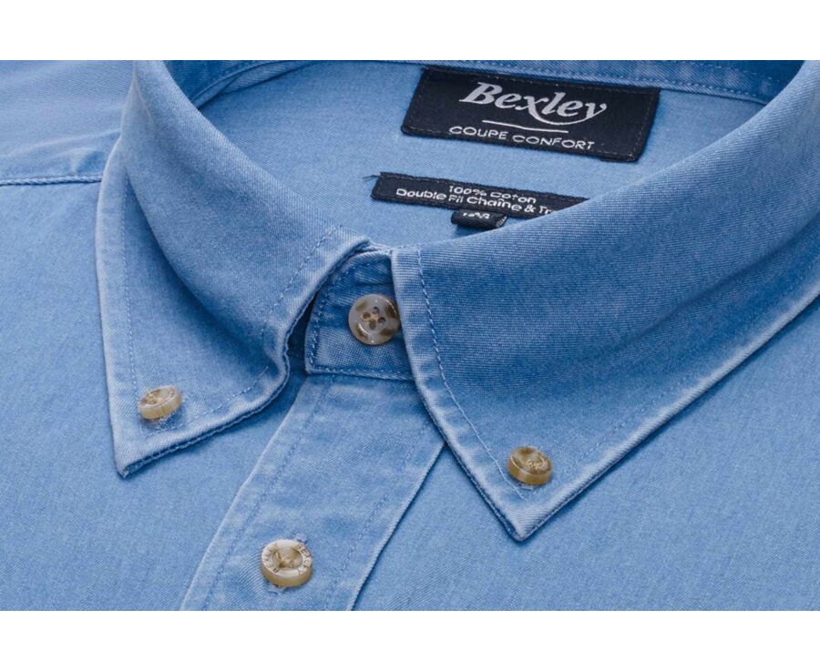 Chemise en jean Denim clair - CHESTON