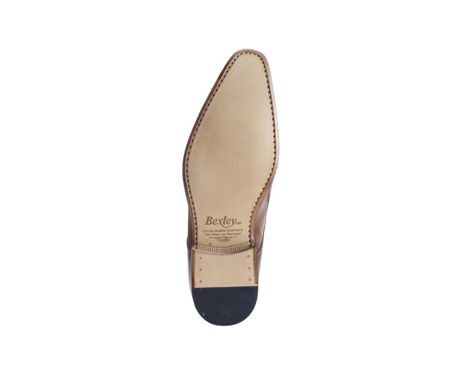 Derbies homme Cognac patiné - GARSTON