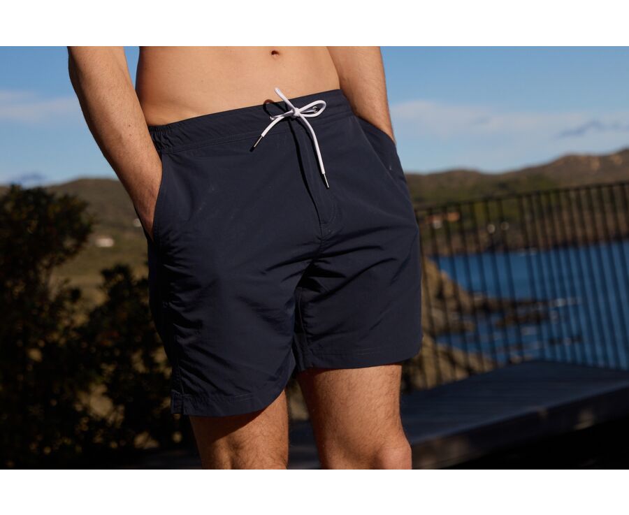 Short de bain homme Bleu pétrole - BRENTAN