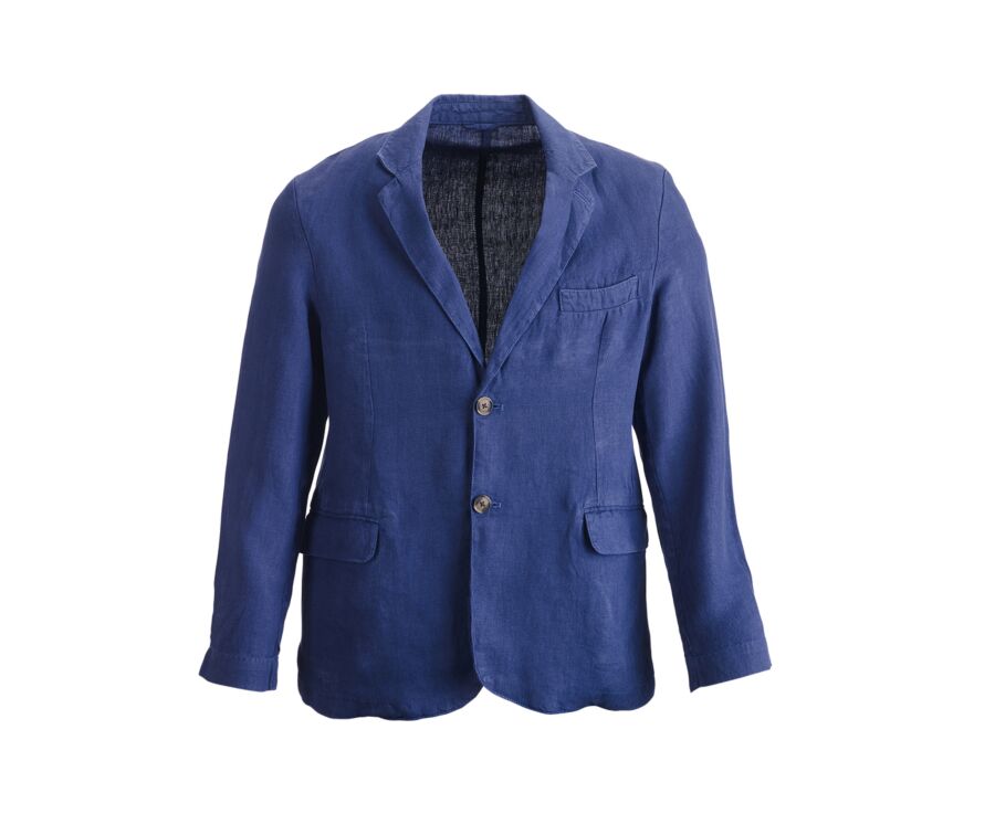 Blazer lin homme Bleu Indigo - LUBIN