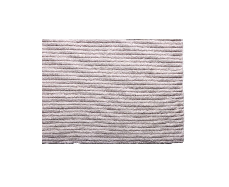 Écharpe Laine Homme Beige Clair