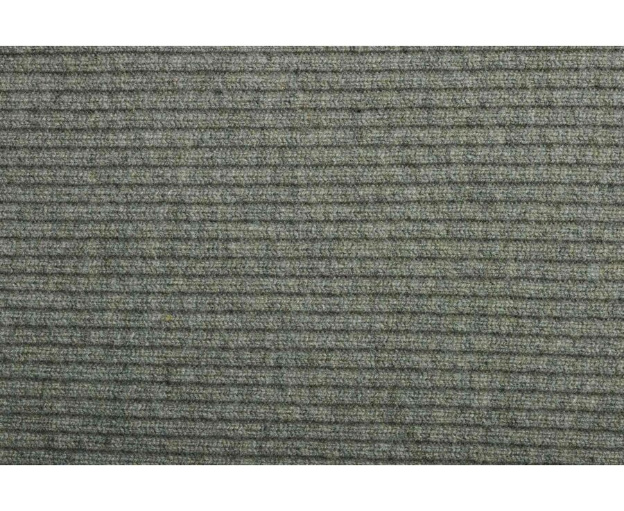 Écharpe homme kaki clair chiné en lambswool
