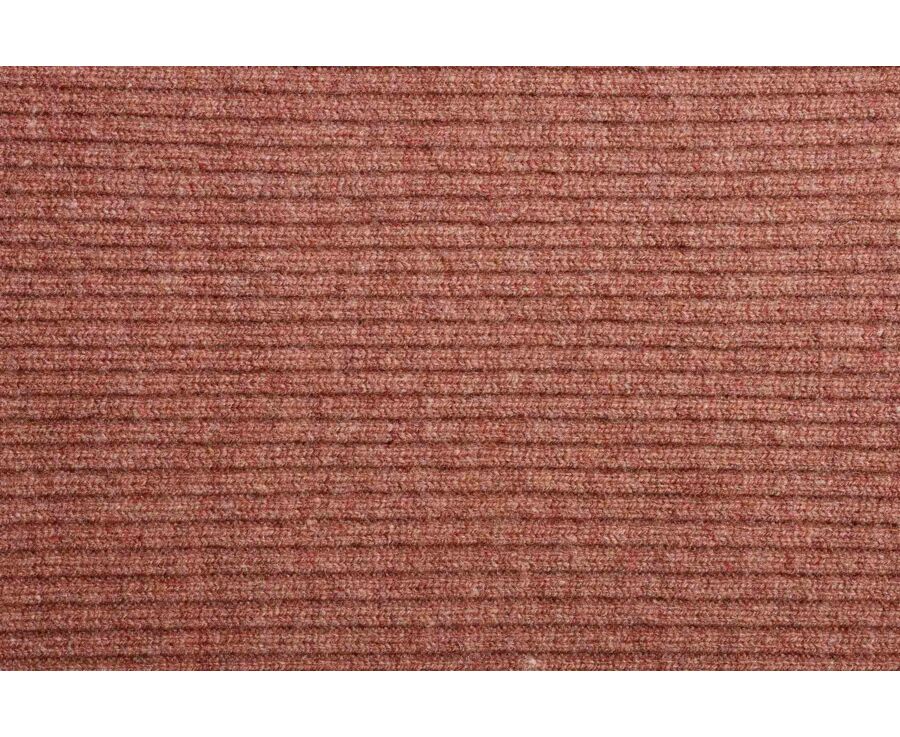 Écharpe homme rouille chiné en lambswool