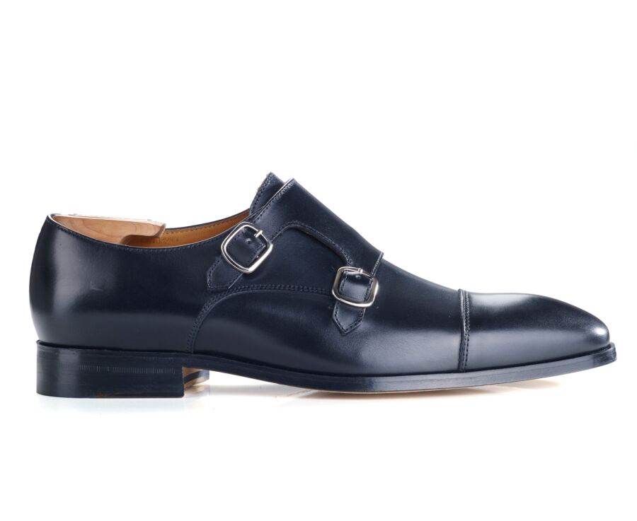 Chaussures homme double boucle Noir - CHEDINGTON