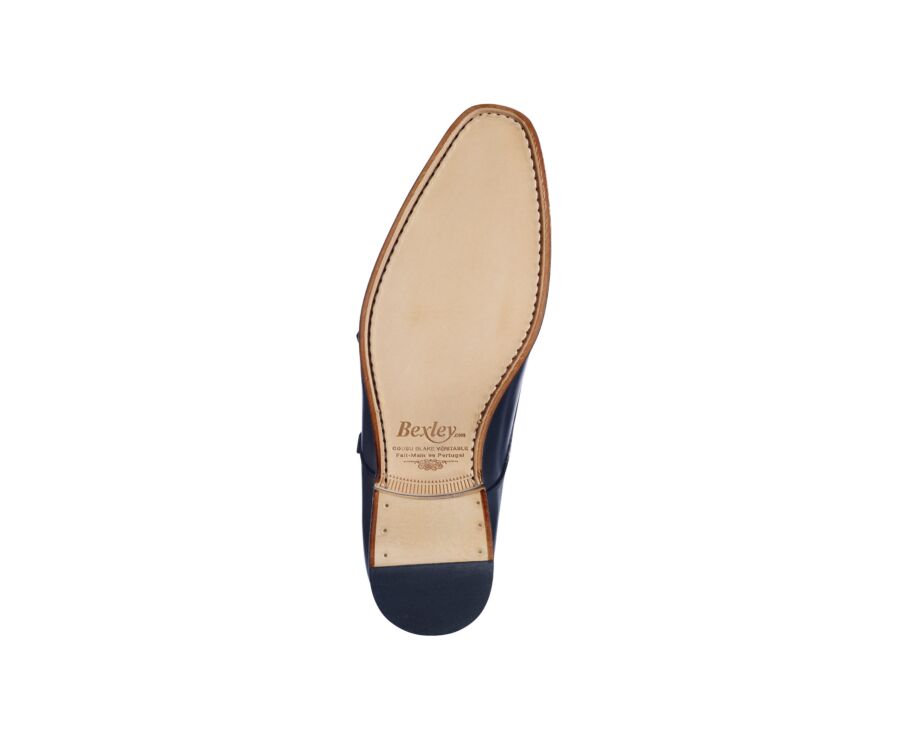 Chaussures homme double boucle Noir - CHEDINGTON