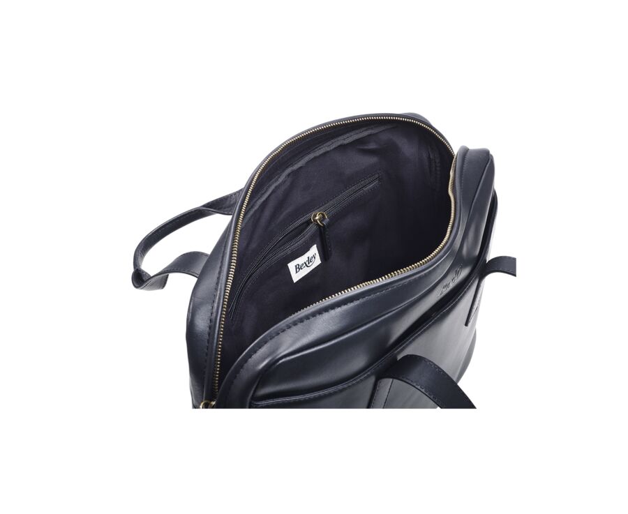 Cartable en cuir Noir - HARWINTON