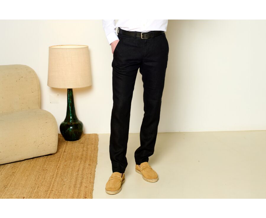 Pantalon chino homme Noir - KYLSON