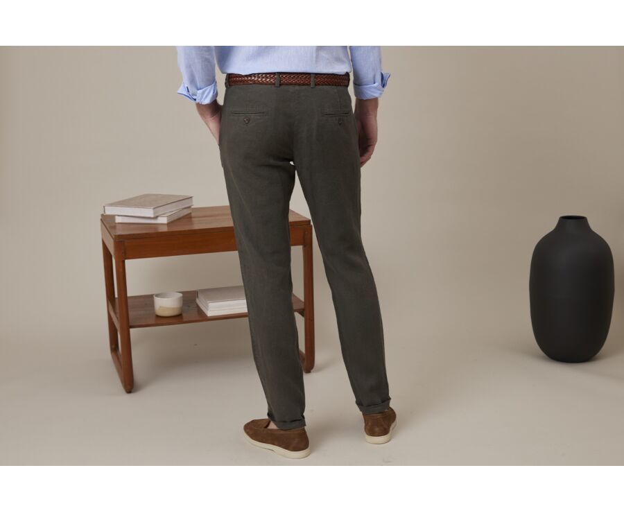 Pantalon chino homme Olive foncé - KYLSON