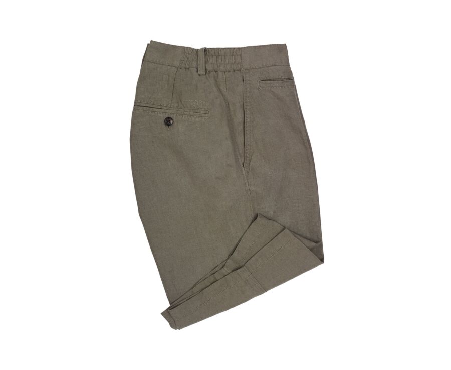 Bermuda lin Taupe - BORYS