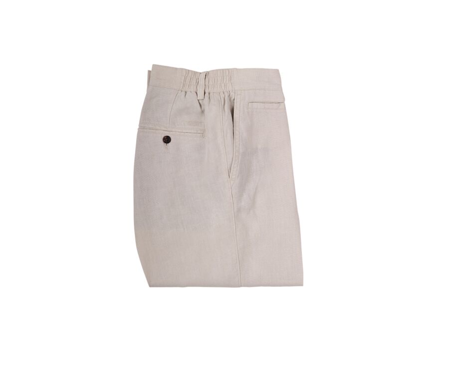 Bermuda lin Beige Clair - BORYS
