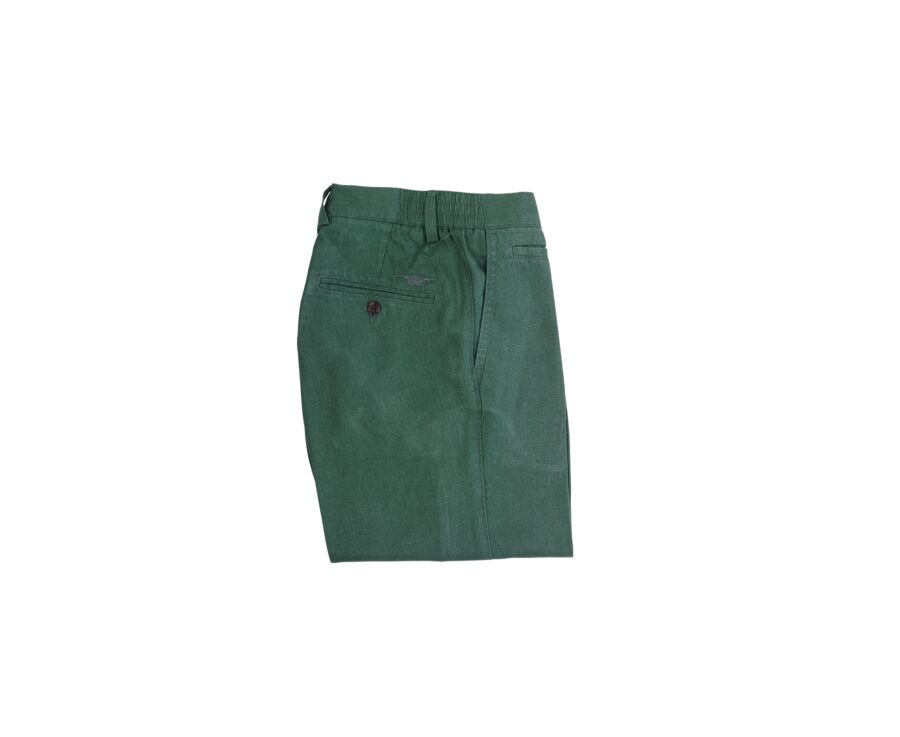 Bermuda lin Vert Pin - BORYS