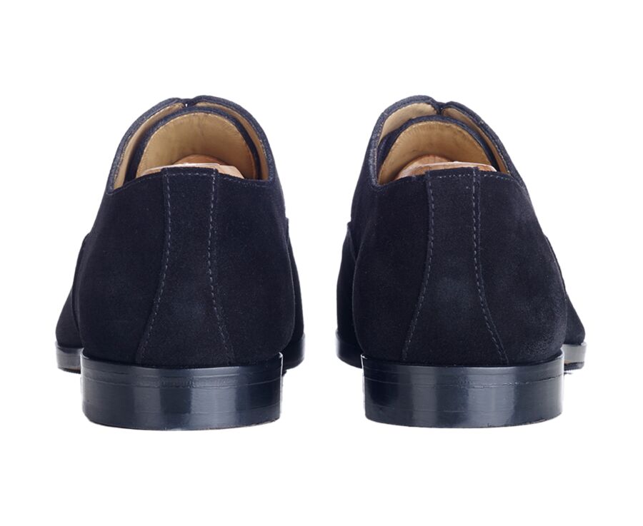Richelieu Velours Noir homme semelle cuir  - SPEZIA II PATIN