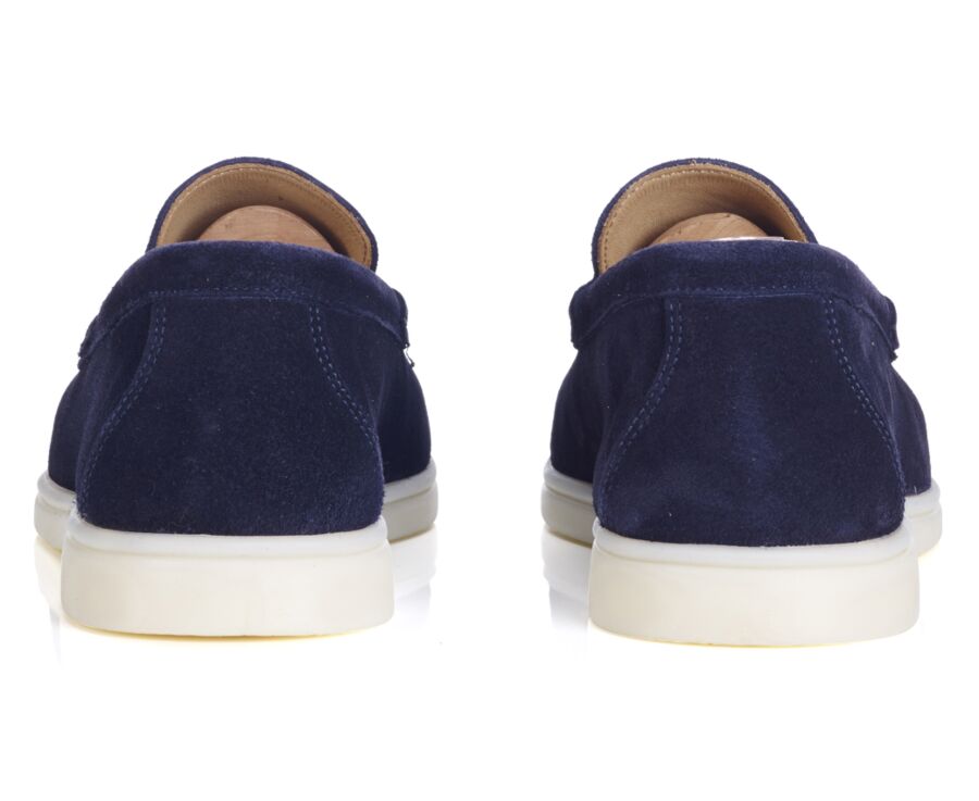Mocassin homme - Velours Marine - MANASOTA III