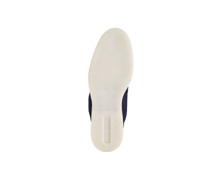 Mocassin homme - Velours Marine - MANASOTA III
