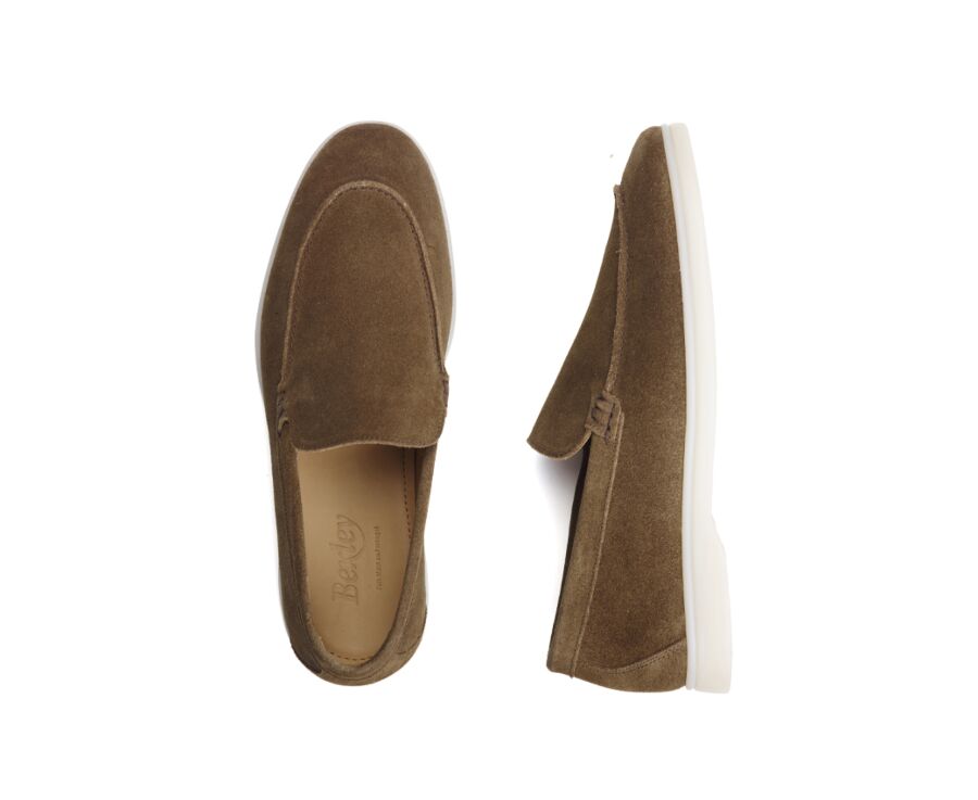Mocassin homme - Velours Chamois - MANASOTA III