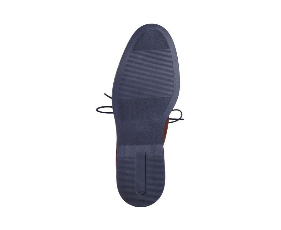 Bottines casual homme Velours Havane - SERENOA