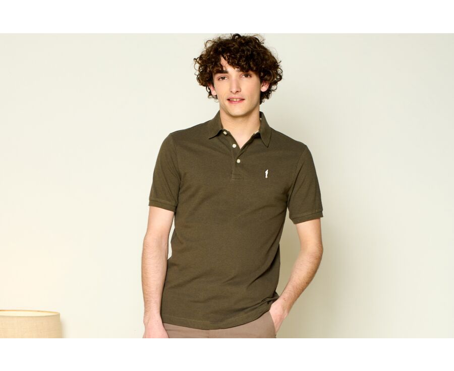 Polo homme Kaki - ADGER
