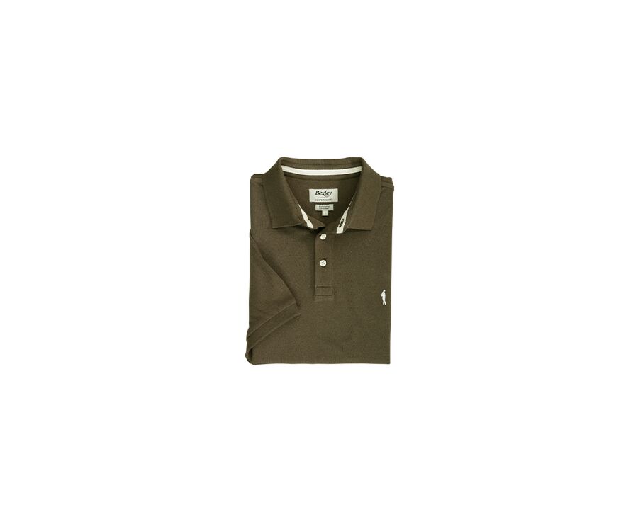 Polo homme Kaki - ADGER