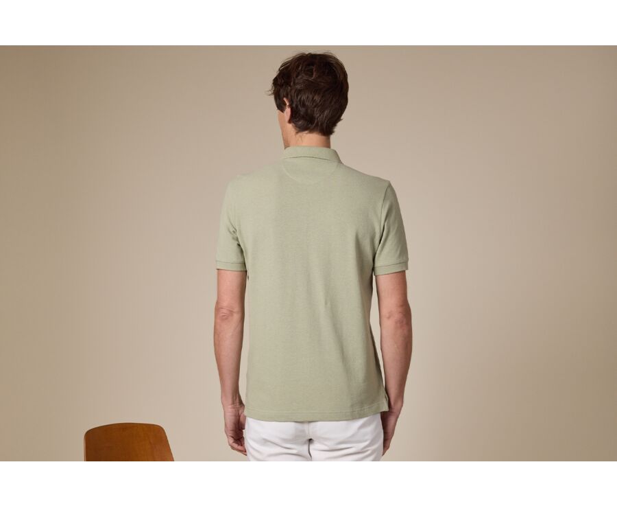 Polo homme Vert Tilleuil - ADGER