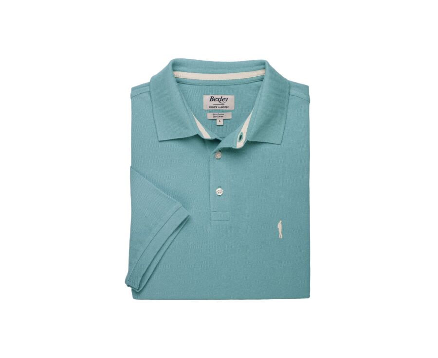 Polo homme Vert d'eau - ADGER