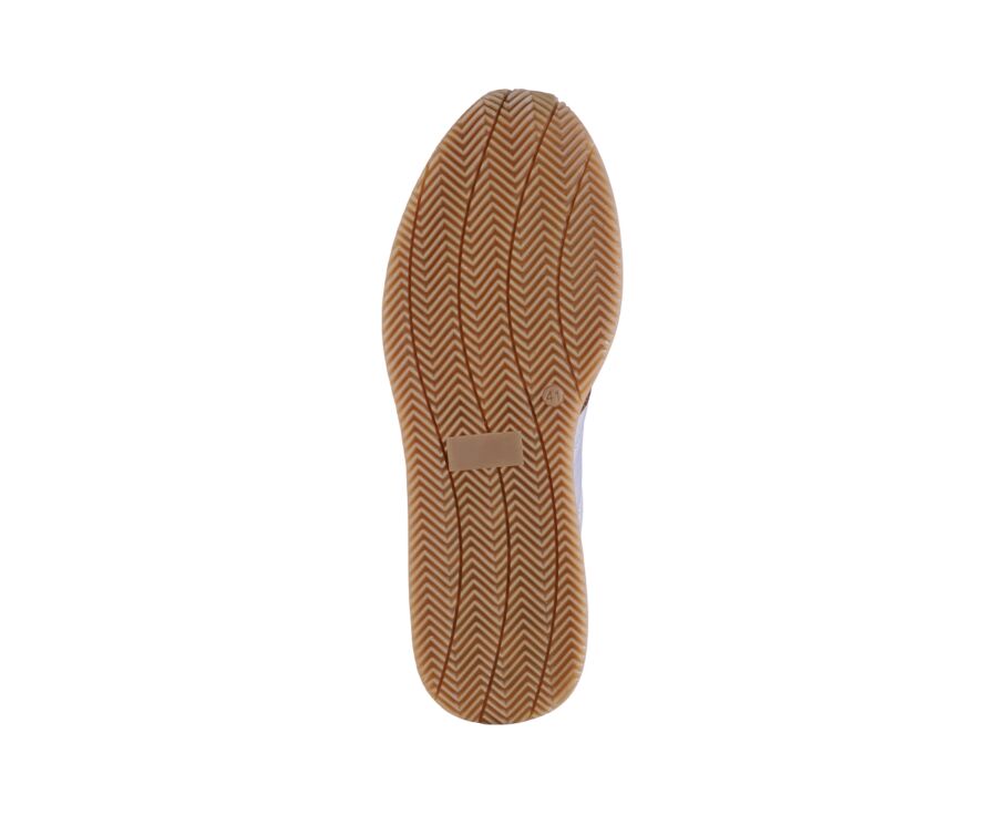 Sneakers homme - Velours Chocolat et Gris - NIRRANDA II